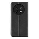 For Realme 13+ 5G Retro-skin Magnetic Suction Leather Phone Case(Black) - 3