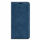 For Realme 13+ 5G Retro-skin Magnetic Suction Leather Phone Case(Dark Blue) - 2