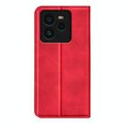 For Realme GT 7 Pro 5G Retro-skin Magnetic Suction Leather Phone Case(Red) - 3
