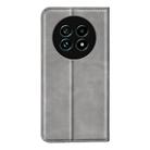 For Realme 13 Pro 5G Retro-skin Magnetic Suction Leather Phone Case(Grey) - 3