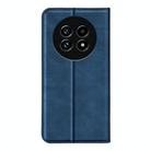 For Realme 13 Pro 5G Retro-skin Magnetic Suction Leather Phone Case(Dark Blue) - 3