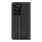 For Realme C71 4G Retro-skin Magnetic Suction Leather Phone Case(Black) - 3