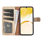 For Realme Narzo N53 / C53 Stitching Horizontal Flip Leather Phone Case(Yellow) - 3