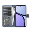For Realme C65 4G Stitching Horizontal Flip Leather Phone Case(Blue) - 3