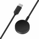 For Samsung Galaxy Watch 5 Type-C Port Magnetic Metal Watch Charger(Black) - 1