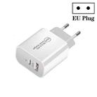 PD30W USB-C / Type-C + QC3.0 USB Dual Port Charger, Plug Size:EU Plug - 1