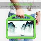 For Samsung Galaxy Tab S8 EVA Shockproof Tablet Case with Holder(Green) - 4