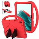 For Samsung Galaxy Tab A9+ EVA Shockproof Tablet Case with Holder(Red) - 1