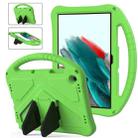 For Samsung Galaxy Tab A9+ EVA Shockproof Tablet Case with Holder(Green) - 1