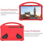 For Samsung Galaxy Tab S8 Ultra EVA Shockproof Tablet Case with Holder(Red) - 3