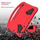For Samsung Galaxy Tab S8 Ultra EVA Shockproof Tablet Case with Holder(Red) - 4