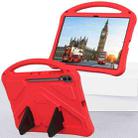 For Samsung Galaxy Tab S8 Ultra EVA Shockproof Tablet Case with Holder(Red) - 6