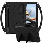 For Samsung Galaxy Tab S10+ 12.4 EVA Shockproof Tablet Case with Holder(Black) - 2