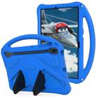 For Samsung Galaxy Tab S10+ 12.4 EVA Shockproof Tablet Case with Holder(Blue) - 1
