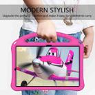 For Samsung Galaxy Tab S10+ 12.4 EVA Shockproof Tablet Case with Holder(Rose Red) - 3