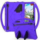 For Samsung Galaxy Tab S10+ 12.4 EVA Shockproof Tablet Case with Holder(Purple) - 2