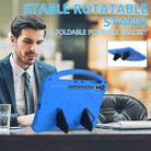 For Samsung Galaxy Tab S10 Ultra 14.6 EVA Shockproof Tablet Case with Holder(Blue) - 2