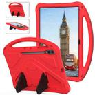 For Samsung Galaxy Tab S10 Ultra 14.6 EVA Shockproof Tablet Case with Holder(Red) - 1