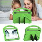 For Samsung Galaxy Tab S10 EVA Shockproof Tablet Case with Holder(Green) - 3