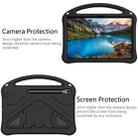 For Samsung Galaxy Tab S10 FE+ EVA Shockproof Tablet Case with Holder(Black) - 3