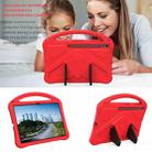 For Samsung Galaxy Tab S10 FE+ EVA Shockproof Tablet Case with Holder(Red) - 2