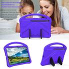 For Samsung Galaxy Tab S10 FE+ EVA Shockproof Tablet Case with Holder(Purple) - 2