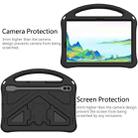 For Samgsung Galaxy Tab S10 FE 11 EVA Shockproof Tablet Case with Holder(Black) - 3