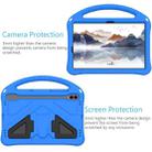For Samgsung Galaxy Tab S10 FE 11 EVA Shockproof Tablet Case with Holder(Blue) - 3