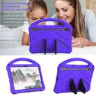 For Samgsung Galaxy Tab S10 FE 11 EVA Shockproof Tablet Case with Holder(Purple) - 2