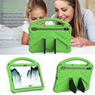 For Samgsung Galaxy Tab S10 FE 11 EVA Shockproof Tablet Case with Holder(Green) - 2