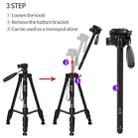 JMARY KP2254 Three colors are available Cell Phone SLR Outdoor Photography Tripod Stand(Black) - 5