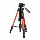 JMARY KP2254 Three colors are available Cell Phone SLR Outdoor Photography Tripod Stand(Red) - 1