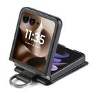For Motorola Razr 60 Litchi Texture Leather Ring Wallet Phone Case(Black) - 3