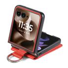 For Motorola Razr 60 Litchi Texture Leather Ring Wallet Phone Case(Orange) - 3