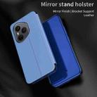 For Honor 400 Pro Global 160.8mm Plated Mirror Horizontal Flip Leather Phone Case with Holder(Gold) - 3
