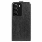 For Realme C71 4G R64 Texture Single Vertical Flip Leather Phone Case(Black) - 3