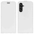 For Samsung Galaxy M34 R64 Texture Vertical Flip Leather Phone Case(White) - 1