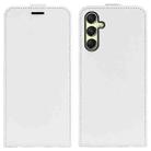 For Samsung Galaxy A16 5G R64 Texture Vertical Flip Leather Phone Case(White) - 1
