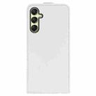 For Samsung Galaxy A16 5G R64 Texture Vertical Flip Leather Phone Case(White) - 3