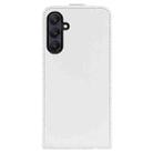 For Samsung Galaxy A26 5G R64 Texture Vertical Flip Leather Phone Case(White) - 3