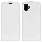 For Samsung Galaxy Xcover 7 Pro R64 Texture Vertical Flip Leather Phone Case(White) - 1