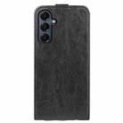 For Samsung Galaxy A17 5G R64 Texture Single Vertical Flip Leather Phone Case(Black) - 3