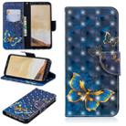 3D Colored Drawing Pattern Horizontal Flip Leather Case for Galaxy S8 Plus, with Holder & Card Slots & Wallet(Butterfly) - 1