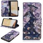 3D Colored Drawing Pattern Horizontal Flip Leather Case for Galaxy S8 Plus, with Holder & Card Slots & Wallet(Peacock) - 1