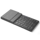 B099 Tablets Laptops 3-Mode Wireless Bluetooth Keyboard Rechargeable Folding Silent Keyboard - 1