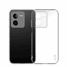 For vivo  iQOO Z8 MOFI Ming Series Ultra-thin TPU Phone Case(Transparent) - 1