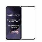 For Xiaomi Poco M6 Plus MOFI 9H 2.5D Full Screen Tempered Glass Film(Black) - 1