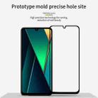 For Xiaomi Poco C75 / Redmi 14R MOFI 9H 2.5D Full Screen Tempered Glass Film(Black) - 2