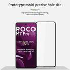 For Xiaomi Poco M7 Pro 5G MOFI 9H 2.5D Full Screen Tempered Glass Film(Black) - 2