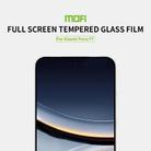 For Xiaomi Poco F7 MOFI 9H 2.5D Full Screen Tempered Glass Film(Black) - 3